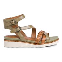 CORALIE 2820828:Vert/Cuir, Synthétique/Cuir, Synthétique/Synthétique/Kaki