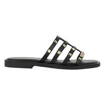 40370 752 CORA:Noir/Cuir/Cuir/Caoutchouc/black