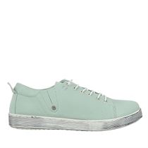 TENNIS ROMY 0347891:Vert/Cuir/Cuir/Caoutchouc/Menthe