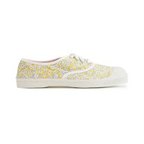 GILMAN LACE TENNIS:Jaune/Textile/Textile/Caoutchouc/Fleurs