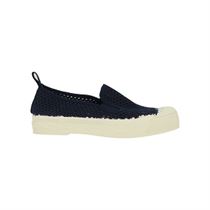 COURT BOLD TOMY:Bleu/Coton/Coton/Caoutchouc/Marine