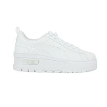 JAPAN S PF MAYZE WEDGE WNS:Blanc/Cuir, Synthétique/Cuir/Caoutchouc/white