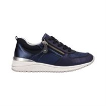 33550 R3702:Bleu/Cuir, Synthétique/Textile/Caoutchouc/blue