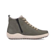 HANNOVER HILL 6IN BOOT WP R8270:Vert/Cuir/Fourré/Caoutchouc/green