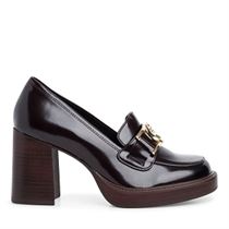 HOPILLON 2440729:Marron/Cuir/Textile/Caoutchouc/Mocca