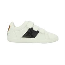 N3277 COURTCLASSIC PS BLACK JEA:Blanc/Cuir, Synthétique/Textile/Caoutchouc/white-black