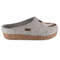 HOFLEUR GRIZZLY CAVALLO:Gris/Feutre de laine/Feutre de laine/Caoutchouc/grey