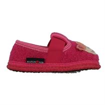 1134113 SLIPPER PETS:Rose/Laine vierge/laine/feutre de laine/pink