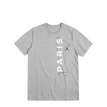 BONGO PSG WORDMARK TEE JORDAN 2:Gris/Coton/Coton/ND/grey