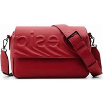 DECADE BAG_PSICO LOGO PHUKET STR:Rouge/Polyuréthane/Polyester/ND/Carmin