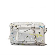 CORALIE BAG_SILVER SPLAT_CAMBRIDG:Argent/Polyuréthane/Polyester/ND/Silver