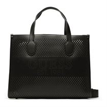 CORALIE KATEY PERF SMALL TOTE:Noir/Polyuréthane/Polyester/ND/black