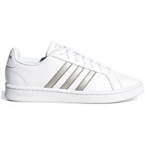 321AC2316900 GRAND COURT:Blanc/Cuir, Synthétique/Textile/Caoutchouc/white gold