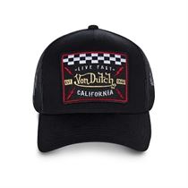 75VA4BPY V TRUCKER:Noir/Coton, Polyester/Coton, Polyester/ND/black