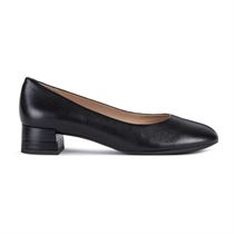 D SANDYBETT D CHLOO MID B:Noir/Cuir/Cuir/Caoutchouc/blackcurrant