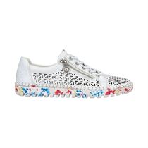 VIPER LEATHER M2357:Blanc/Cuir/Textile/Caoutchouc/Multicolore