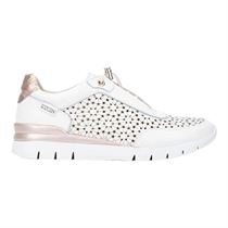 COURTSET CANTABRIA 6584:Blanc/Cuir/Textile/Synthétique/Ecru