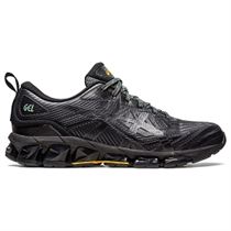 TRAVIS PLUS SHADES MOSS GEL QUANTUM 360 7:Noir/Cuir, Textile/Textile/Caoutchouc/Jaune