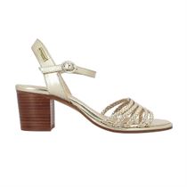 CORALIE LANIA:Or/Cuir/Cuir/Synthétique/doré
