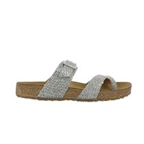 40370 752 JUNO F:Argent/Cuir/Cuir/Caoutchouc/Silver