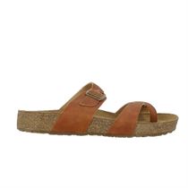 ONITA JUNO F:Marron/Cuir/Cuir/Caoutchouc/Caramel