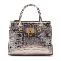 PANDA TABATA SOCIETY SATCHEL:Argent/Polyuréthane/Textile/ND/Silver