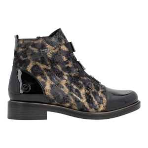 AXEL D8383:Noir/Cuir, Synthétique/Textile/Caoutchouc/black