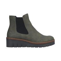 65918 X9172:Vert/Cuir/Textile/Caoutchouc/green