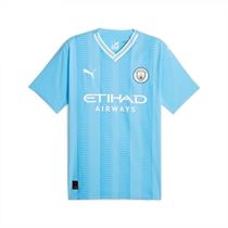 HOFELLA MCFC HOME JSY REP:Bleu/Textile/Textile//Blanc