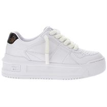 COURTSET LEMMER:Blanc/Synthétique/Textile/Caoutchouc/white