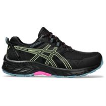 GEL QUANTUM 360 7 GEL VENTURE 9 WATERPROOF:Noir/Textile/Textile/Caoutchouc/Lime