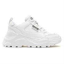 PAMPA HI PATCH 75VA3SC2:Blanc/Cuir/Cuir, Textile/Caoutchouc/blanc