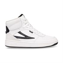 7X000108 FILA SEVARO MID WMN:Blanc/Cuir/Textile/Caoutchouc/Noir