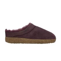 CALI DREAM WNS LAMMFELLCLOG SNOWBIRD:Violet/Cuir/Textile/Caoutchouc/brown