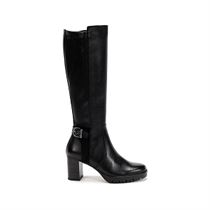 BOOM EVIE:Noir/Cuir/Cuir/Caoutchouc/black