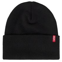 LEVI S SLOUCHY RED TAB BEANIE
