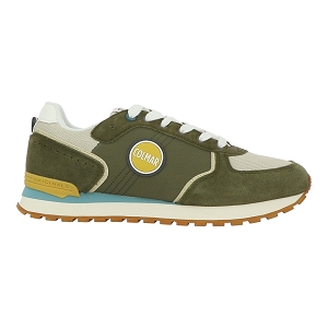 EDERLA LOW CUT TRAVIS BLOCK MILITARY:Vert/Cuir, Synthétique/Textile/Caoutchouc/Military