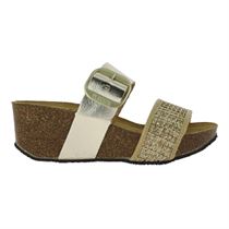 3290210 SO BANDE:Or/Cuir/Cuir/Synthétique/Gold