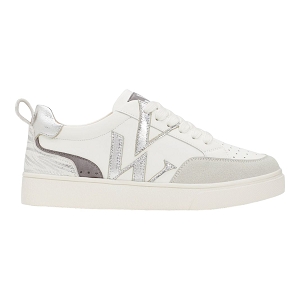 DAMIA LUNA:Argent/Cuir, Synthétique/Textile/Synthétique/Argent