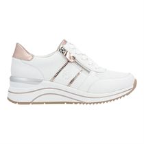 R6858 D0T04:Blanc/Cuir/Textile/Synthétique/White Multi