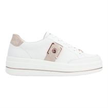 MONAGOLD D1C02:Blanc/Cuir, Synthétique/Textile/Synthétique/White Multi