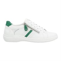 DORIAN M D1E01:Blanc/Cuir, Synthétique/Textile/Synthétique/White Multi