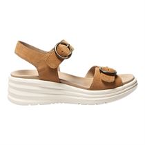 PAMPA HI HTG SUPPLY ROSELYN:Marron/Cuir/Cuir/Caoutchouc/Caramel
