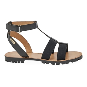 DAMIA HELASTIK:Noir/Cuir, Synthétique/Cuir/Caoutchouc/black