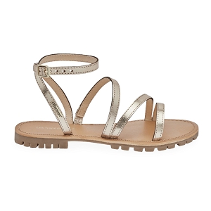 74VA4BI1 HEXENA:Or/Cuir/Cuir/Caoutchouc/Gold