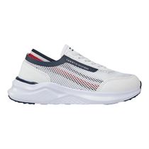 PAMPA OXFORD STRIPES LOW CUT LACE-UP S:Blanc/Synthétique/Synthétique/Synthétique/White Multi