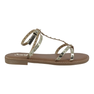 JULIEN2 ACTIVE ADELE:Or/Cuir/Cuir/Caoutchouc/Gold