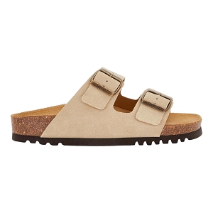 CORALIE JOSEPHINE:Beige/Cuir/Cuir/Synthétique/Taupe
