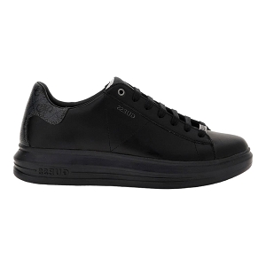 EDERLA LOW CUT VIBO:Noir/Cuir, Synthétique/Synthétique/Synthétique/black