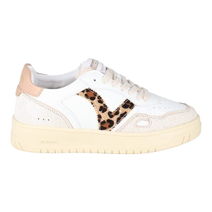 MONAGOLD 1257124:Blanc/Cuir/Textile/Caoutchouc/White Multi